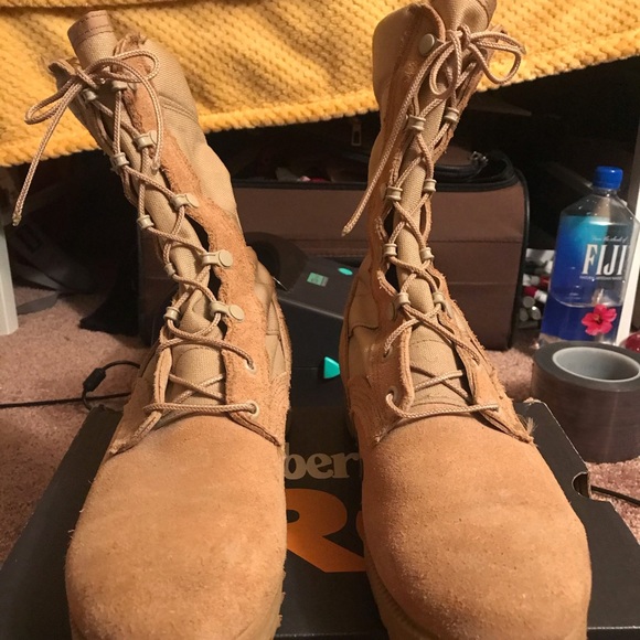 Vibram Military Lace Up Boots - Picture 3 of 6